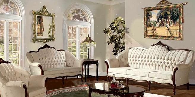 Viktoriaaninen tyyli koostuu monista erilaisista huonekaluista