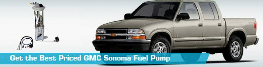 Polttoainepumppu on tärkeä osa GMC-Sonomaa