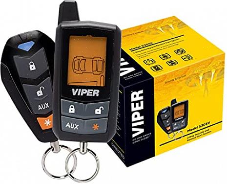 Tunne Viper Remote Starter -järjestelmäsarjan mukana tulevat työkalut