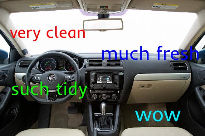 Joita kaikki kuljettajat voivat tehdä päivittäin auton pitämiseksi puhtaana