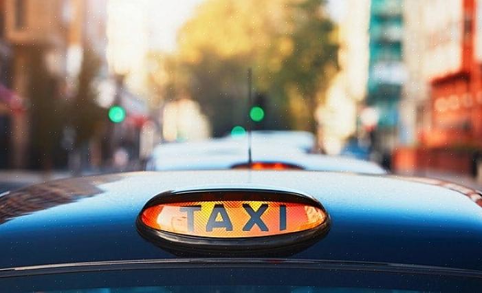 Jos sinusta tulee yksityinen taksinkuljettaja pienemmässä kaupungissa