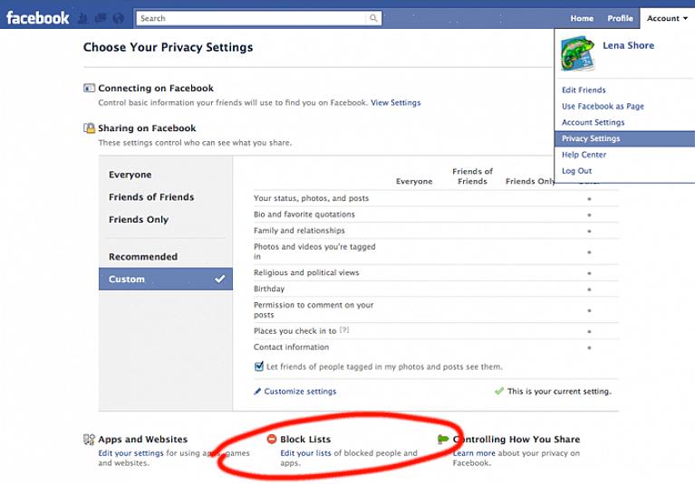 Lopuksi voit myös estää Facebook-käyttäjän siirtymällä Saapuneet-kansiossa olevien viestien vieressä olevaan