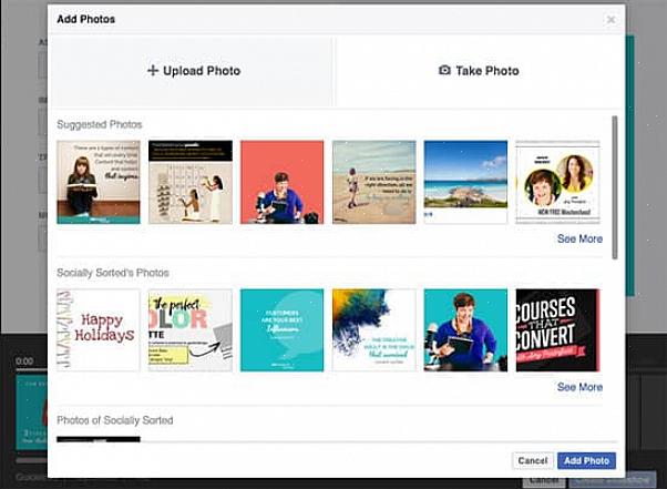 Facebook ei tarjoa sovellusta diaesitysten luomiseen helposti siihen ladattujen valokuvien avulla